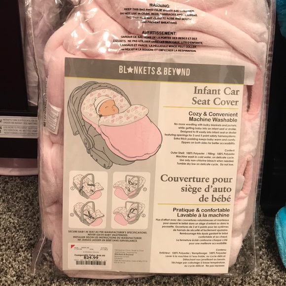 blankets and beyond car seat cover